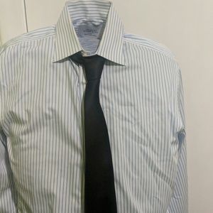 Charles Thyrwitt dress shirt. Non iron size 16 1/2